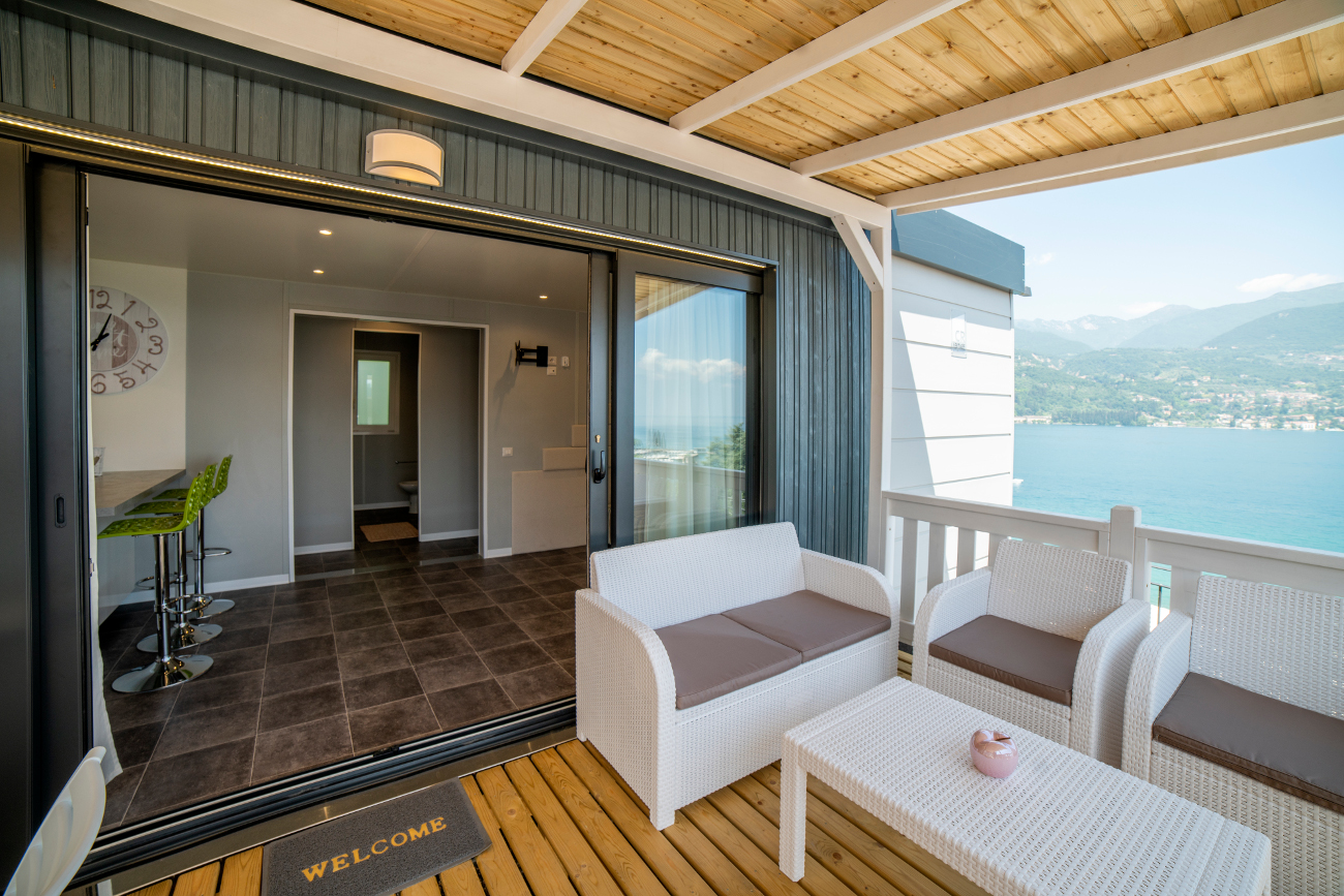 vendo bungalow in campeggio lago di garda